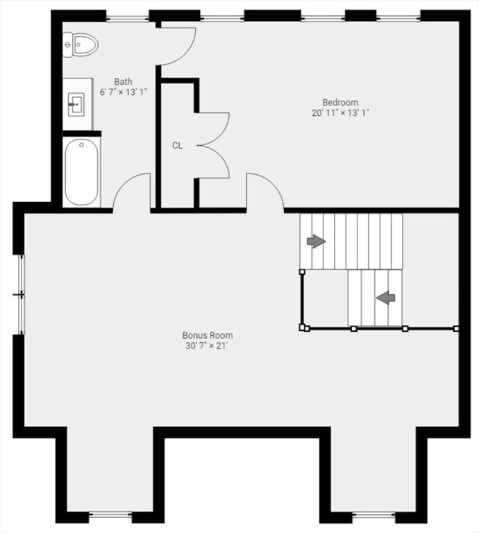 19 Town Way Winchester, MA 01890 - Photo 41 of 42 a picture of a wall with a white wall and a large window