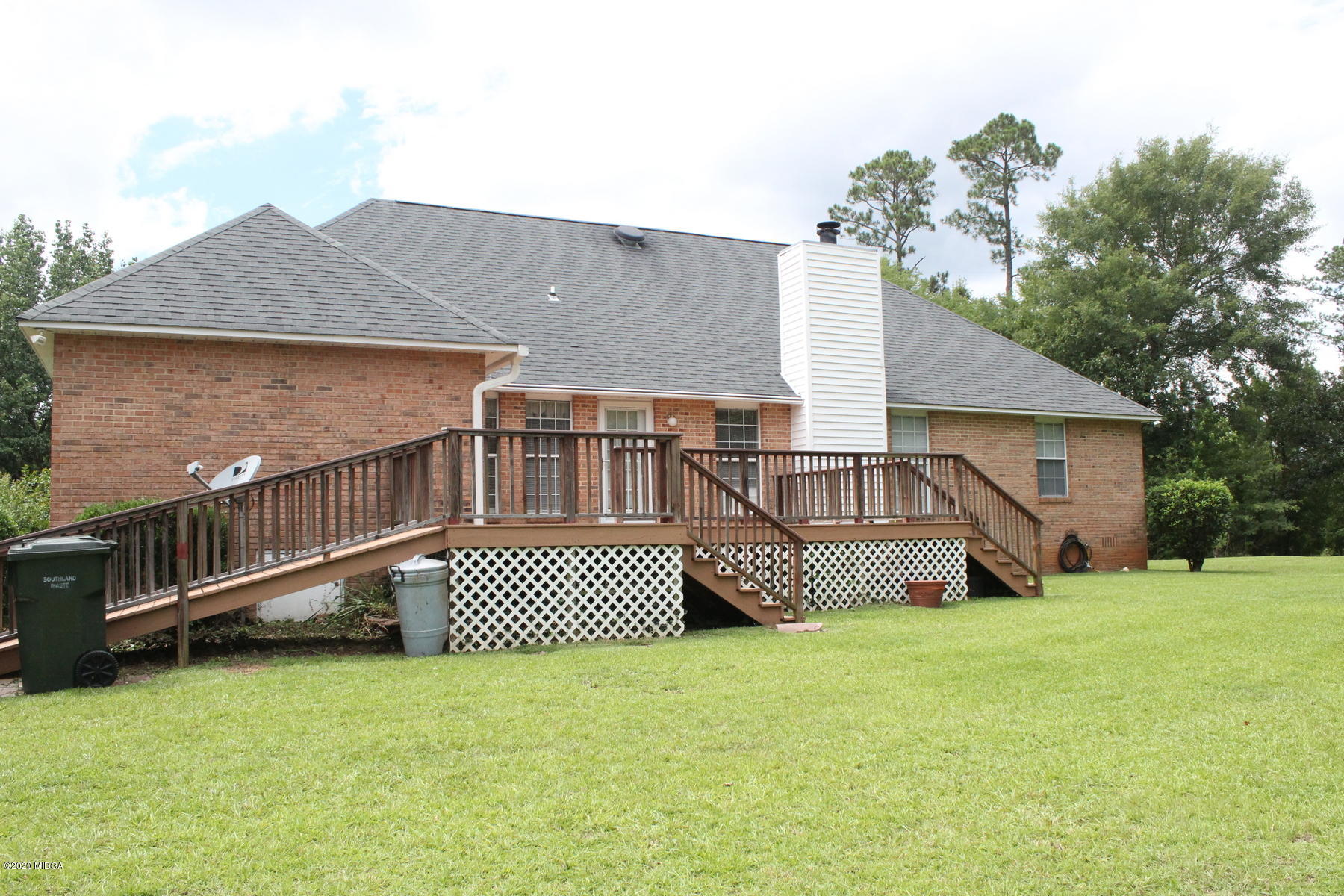 144 Gates Road Lizella, GA 31052 - Photo 42 of 44 a front view of a house with a yard