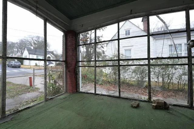 a view of outdoor space with backyard