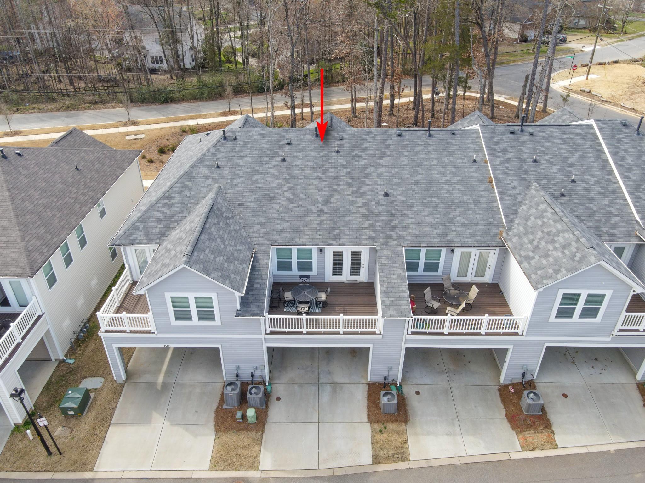 1564 Galloway Road Charlotte, NC 28262 - Photo 35 of 37 a aerial view of a house with swimming pool