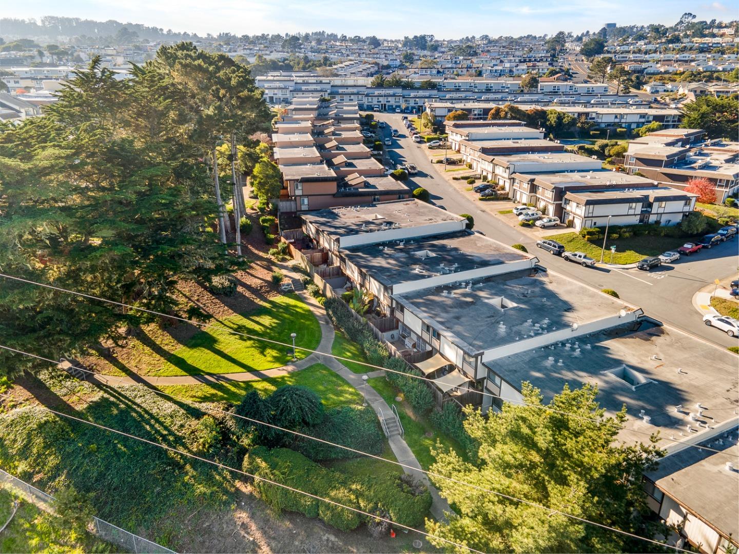 2419 Rowntree Way South San Francisco, CA 94080 - Photo 27 of 28 an aerial view of a city with lots of residential buildings