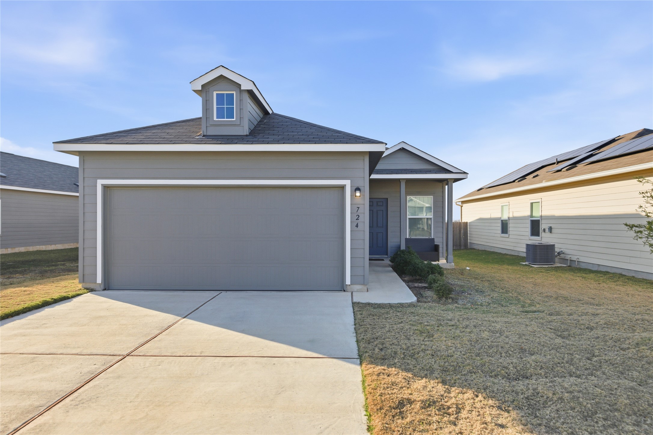 724 Rancho Del Cielo Loop Jarrell, TX 76537 - Photo 1 of 1 a view of a house with backyard