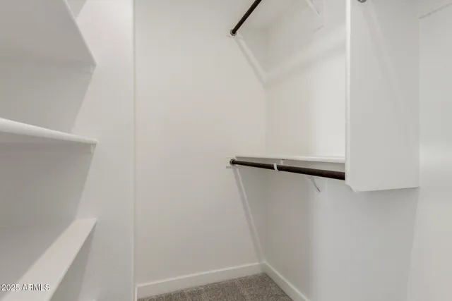 a view of walk in closet