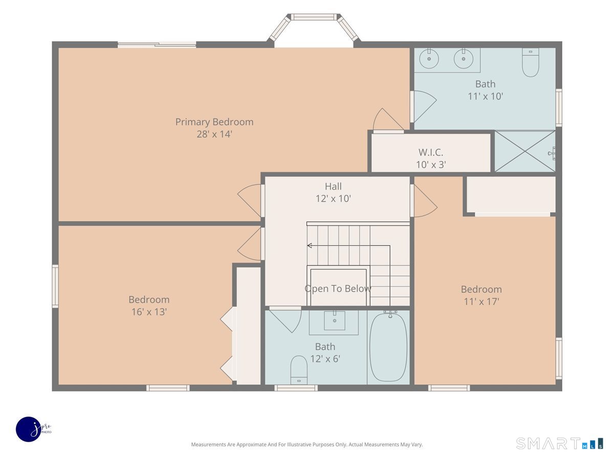122 Antrim Road Coventry, CT 06238 - Photo 39 of 40 Upper level floor plan