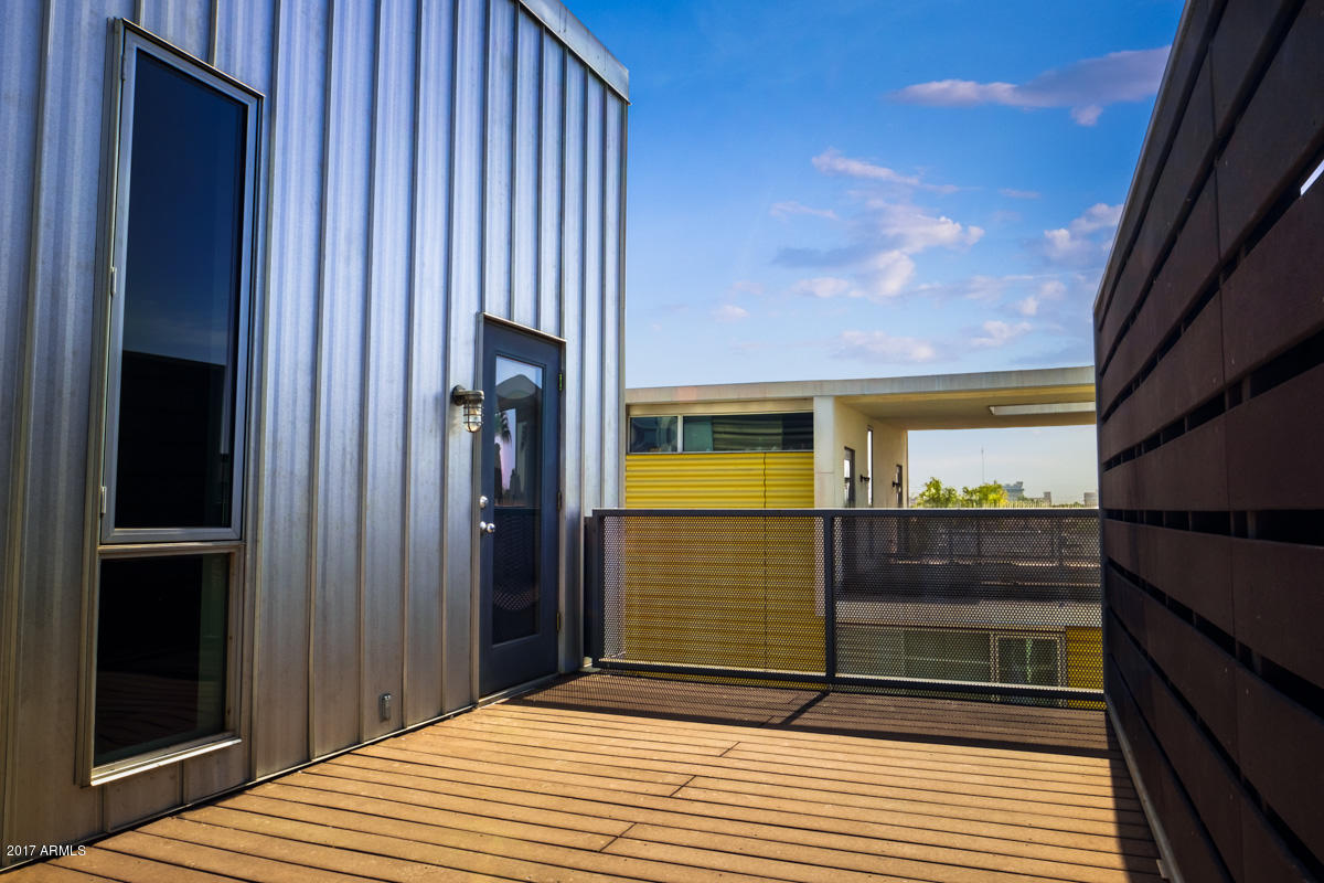 777 West Roosevelt Street, Unit 8 Phoenix, AZ 85007 - Photo 16 of 26 Master Suite Deck