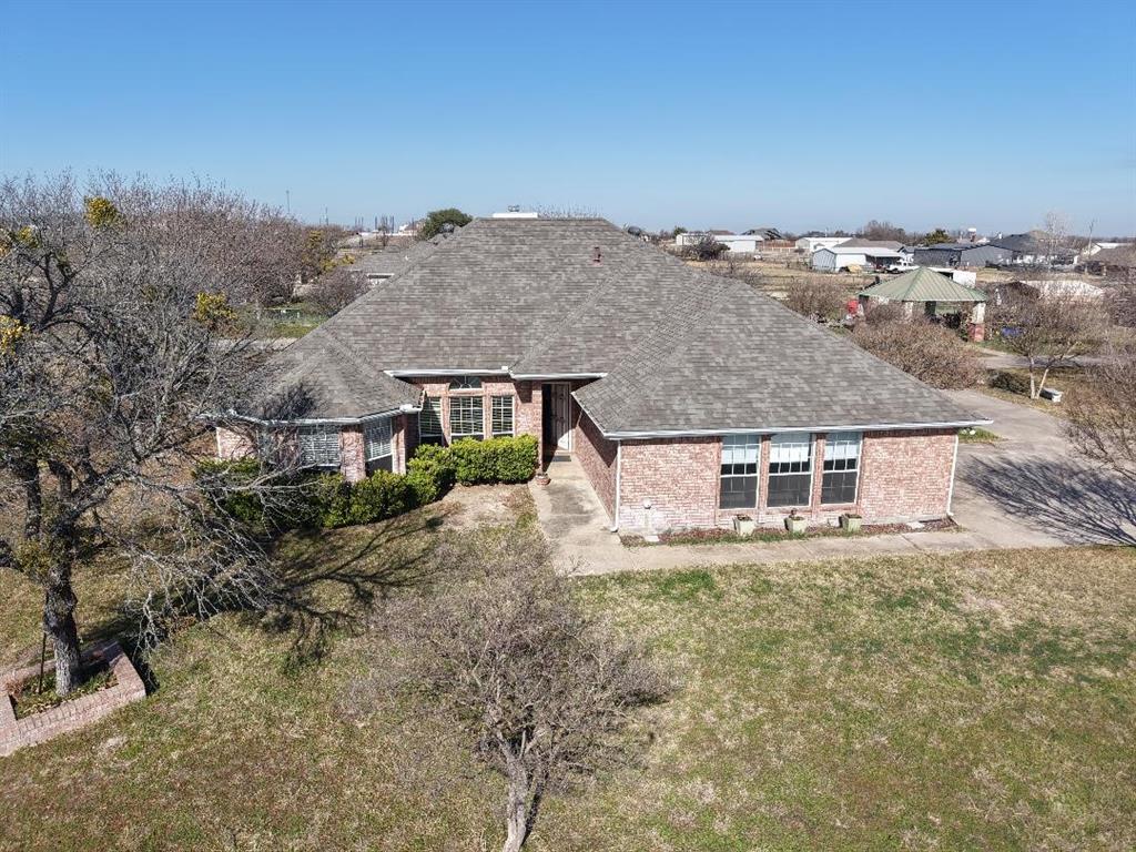7848 Nine Mile Bridge Road Fort Worth, TX 76135 - Photo 2 of 36 an aerial view of a house