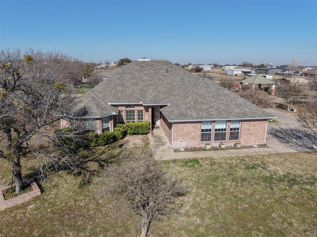 7848 Nine Mile Bridge Road Fort Worth, TX 76135 - Photo 34 of 36 an aerial view of a house
