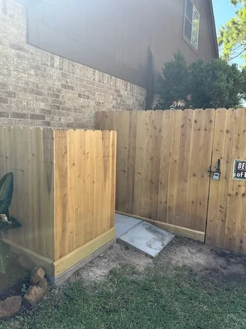 a view of entryway with wooden walls