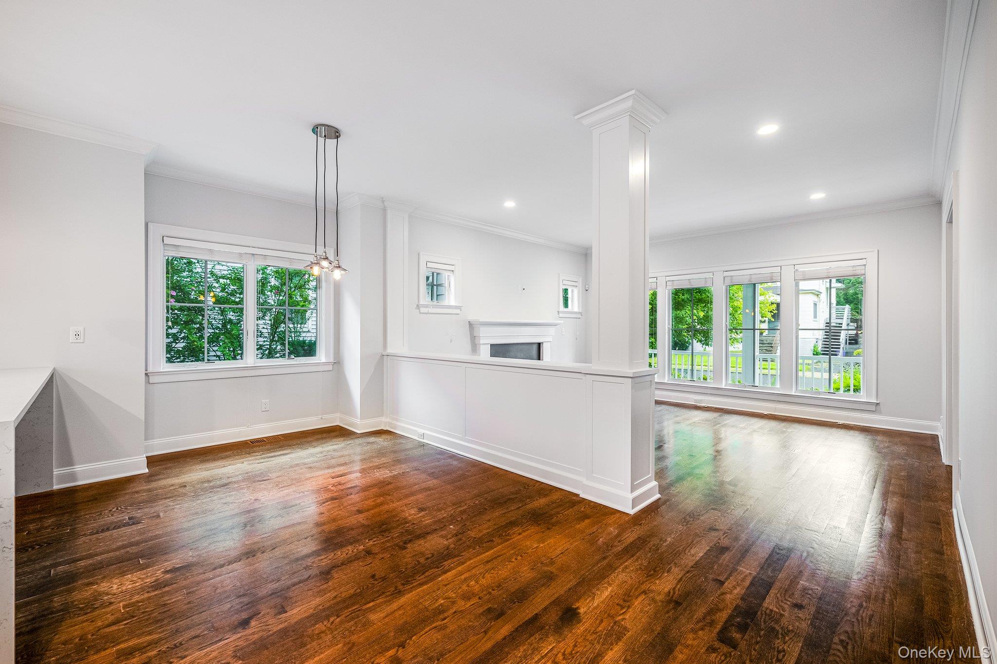 63 Grapal Street Rye, NY 10580 - Photo 8 of 36 Dining Area with Half Wall Overlooking Living Room