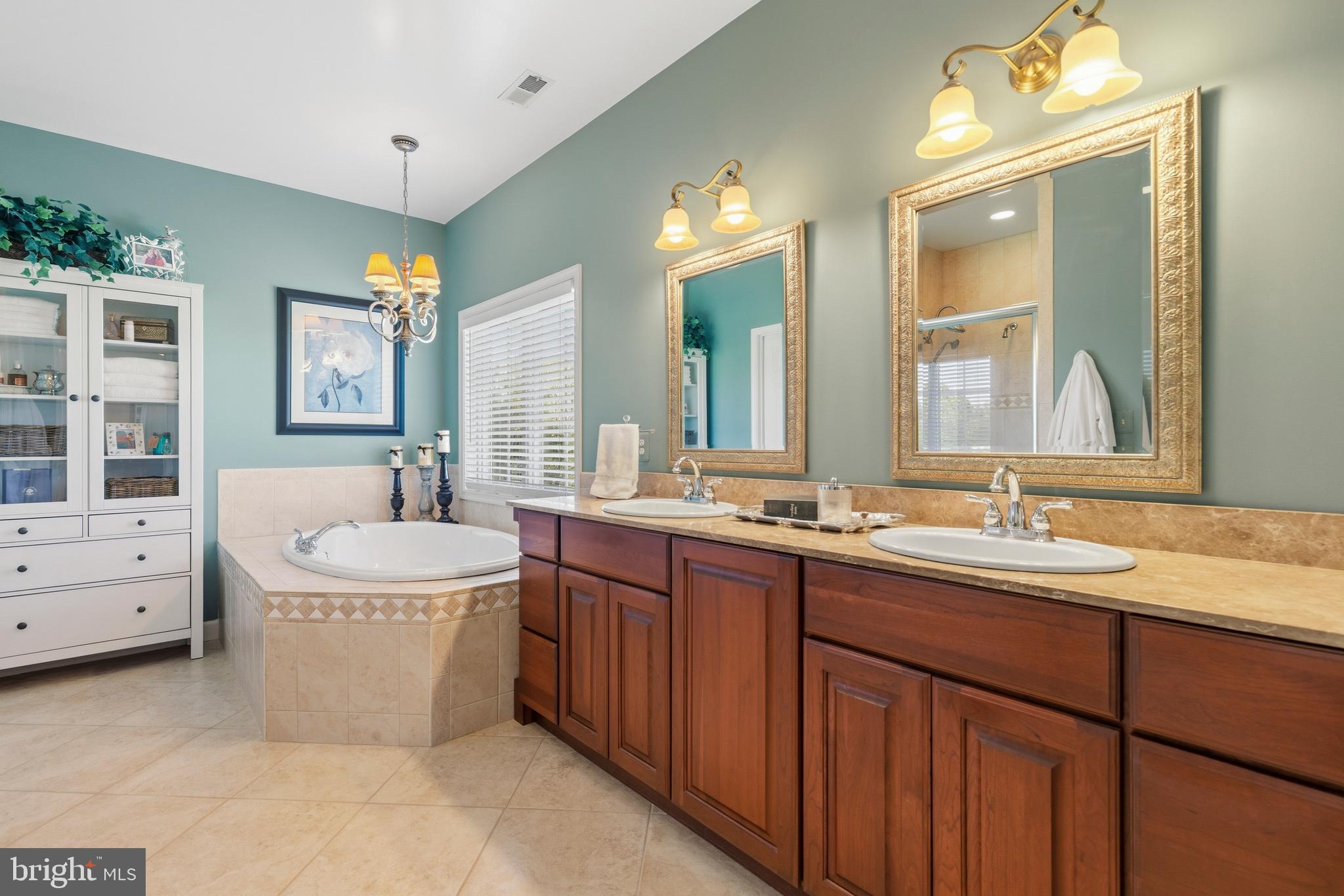 16527 Hampton Road Hamilton, VA 20158 - Photo 28 of 56 Dual Vanity with Soaking Tub & Shower