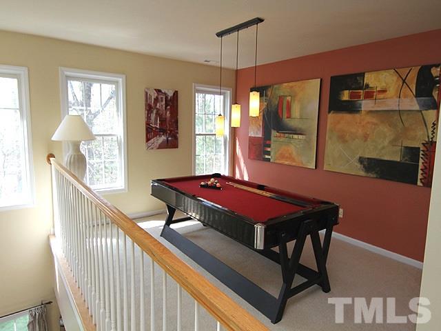1505 Autumn Ridge Drive Durham, NC 27712 - Photo 12 of 25 a room with furniture pool table table and window