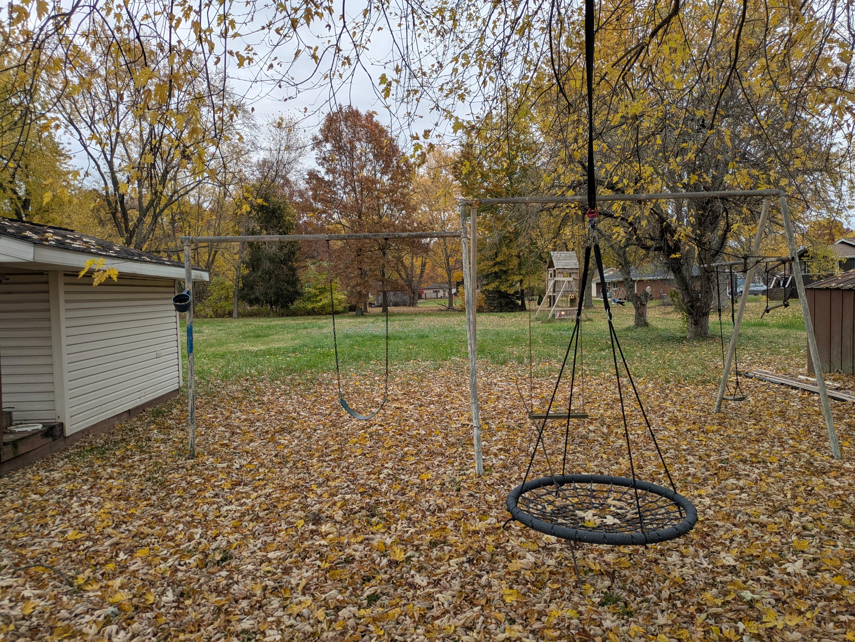 315 North Hobart Road Hobart, IN 46342 - Photo 30 of 33 a view of a backyard