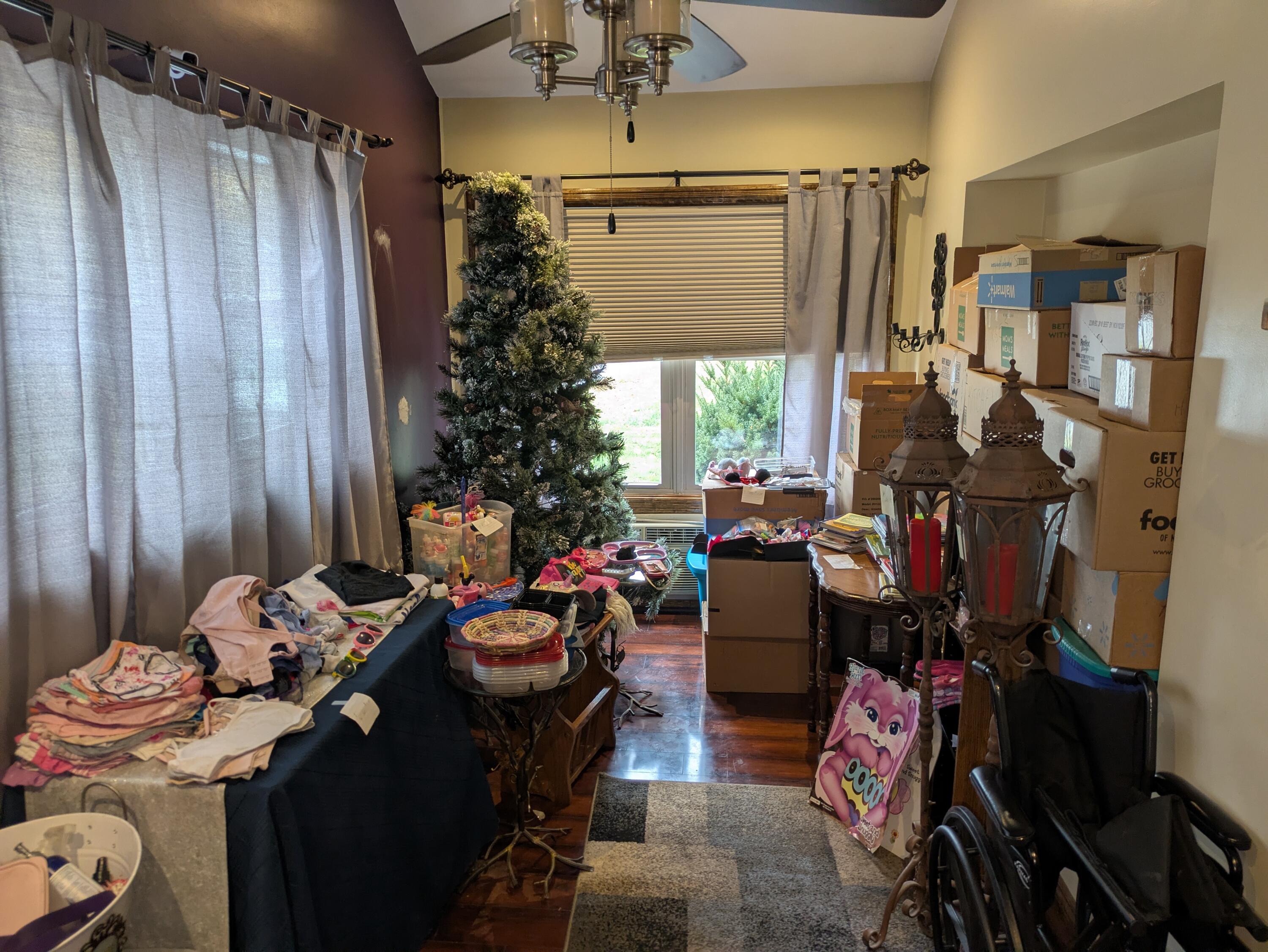 315 North Hobart Road Hobart, IN 46342 - Photo 6 of 33 a view of a workspace with furniture and a window