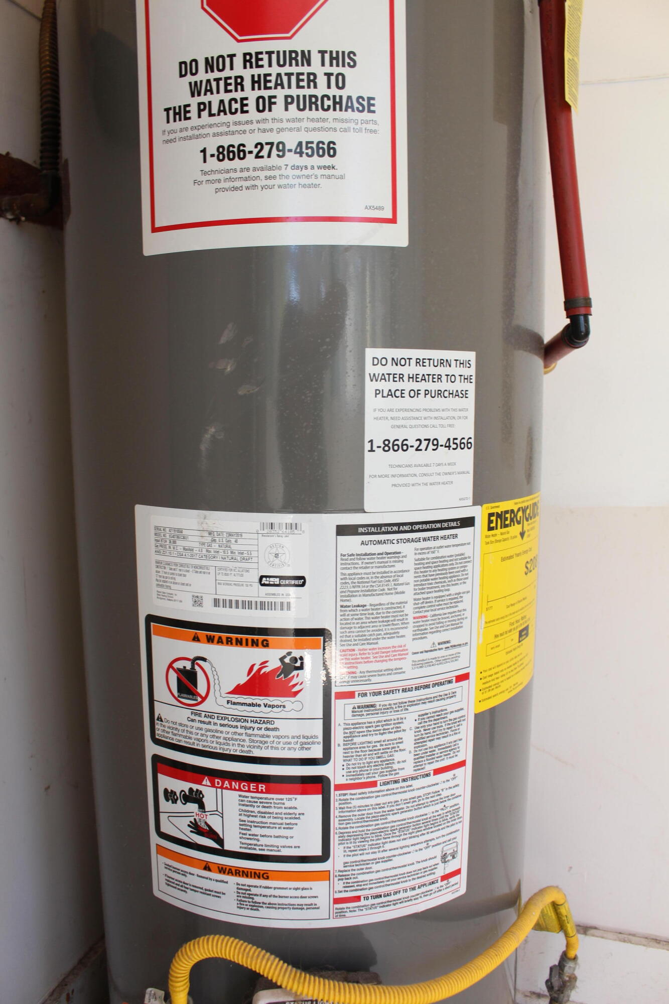 1780 Pine Tree Road Augusta, GA 30904 - Photo 16 of 27 2 yr Rheems water heater