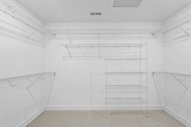 a view of walk in closet