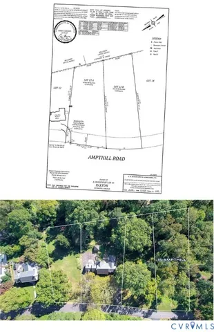 a view of a swimming pool with a yard