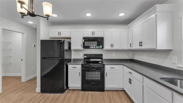 a view of kitchen and utility room