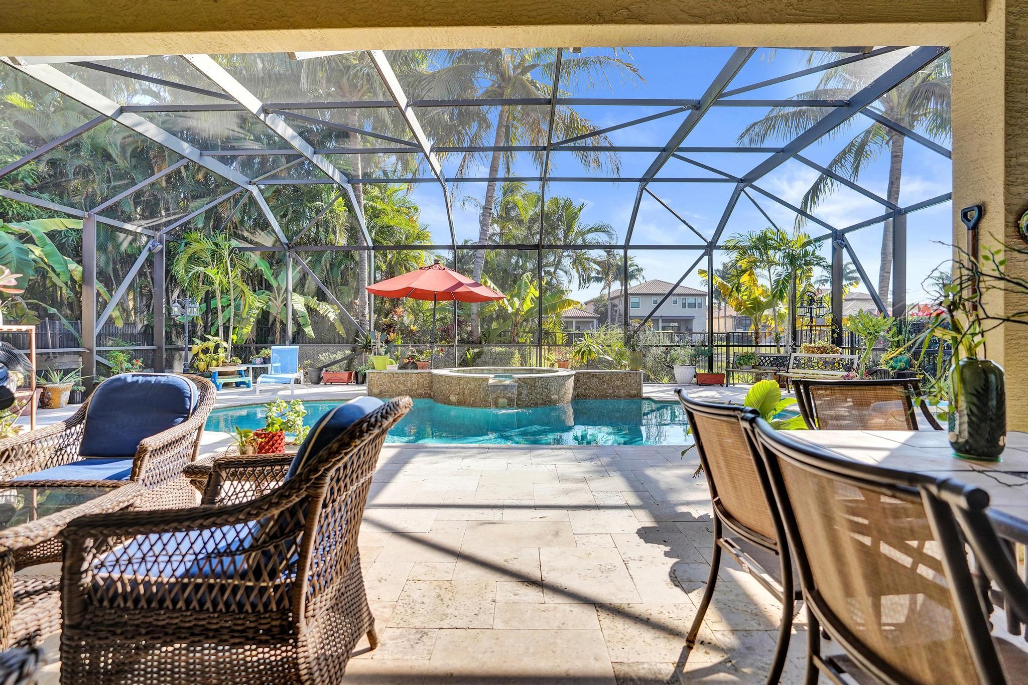 16610 Gateway Bridge Drive Delray Beach, FL 33446 - Photo 34 of 67 a view of outdoor space with seating area