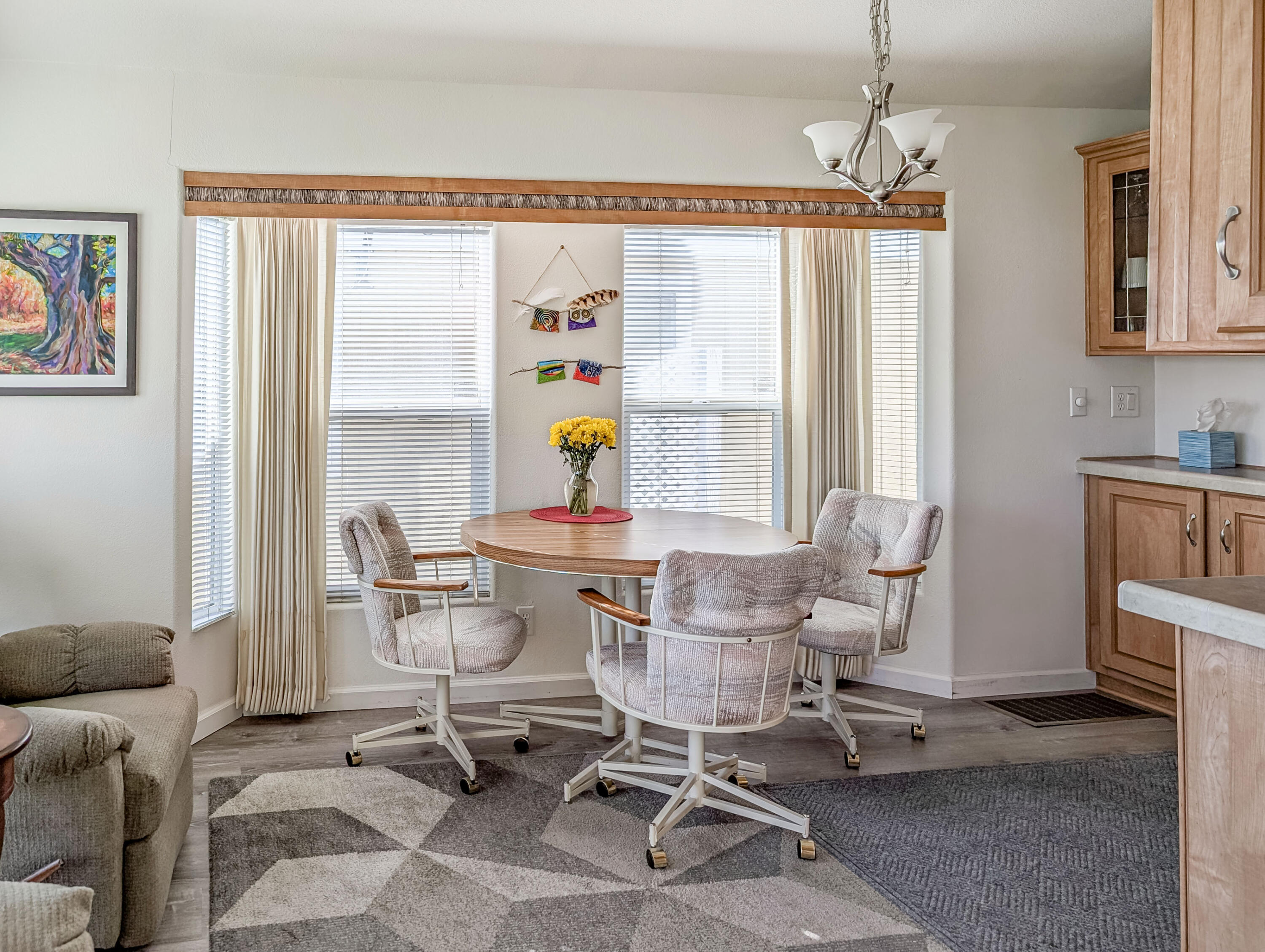 70200 Dillon Road, Unit 590 Desert Hot Springs, CA 92241 - Photo 21 of 42 a work room with furniture and windows