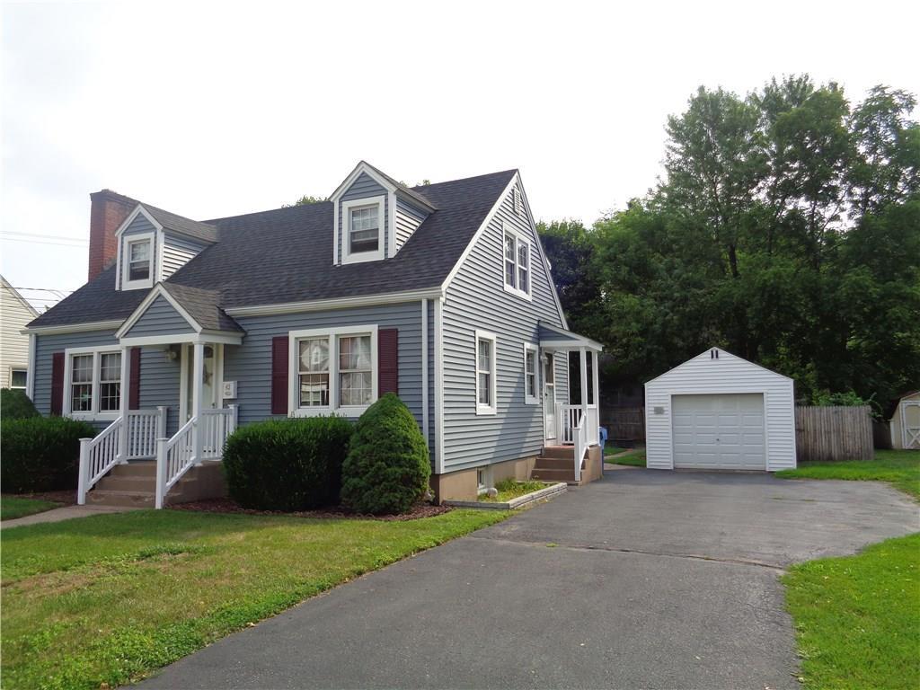 43 Edison Road Manchester, CT 06040 - Photo 1 of 1 a front view of a house with a garden and plants