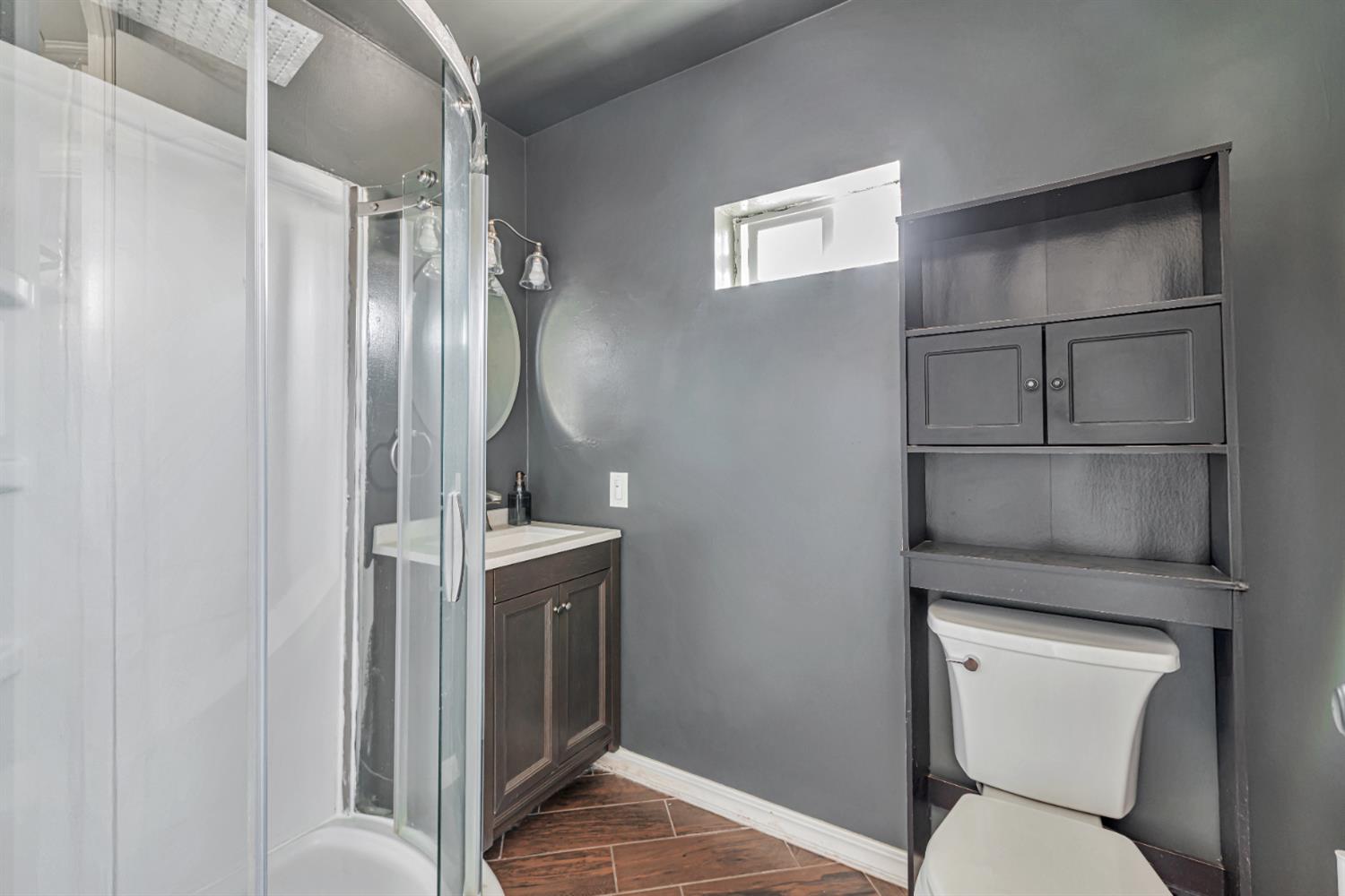 536 Locust Street Lodi, CA 95240 - Photo 13 of 18 a room with a refrigerator and a washer dryer