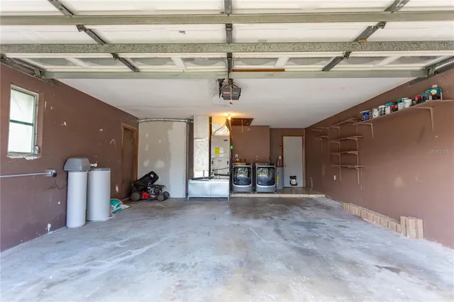 a room with gym equipment