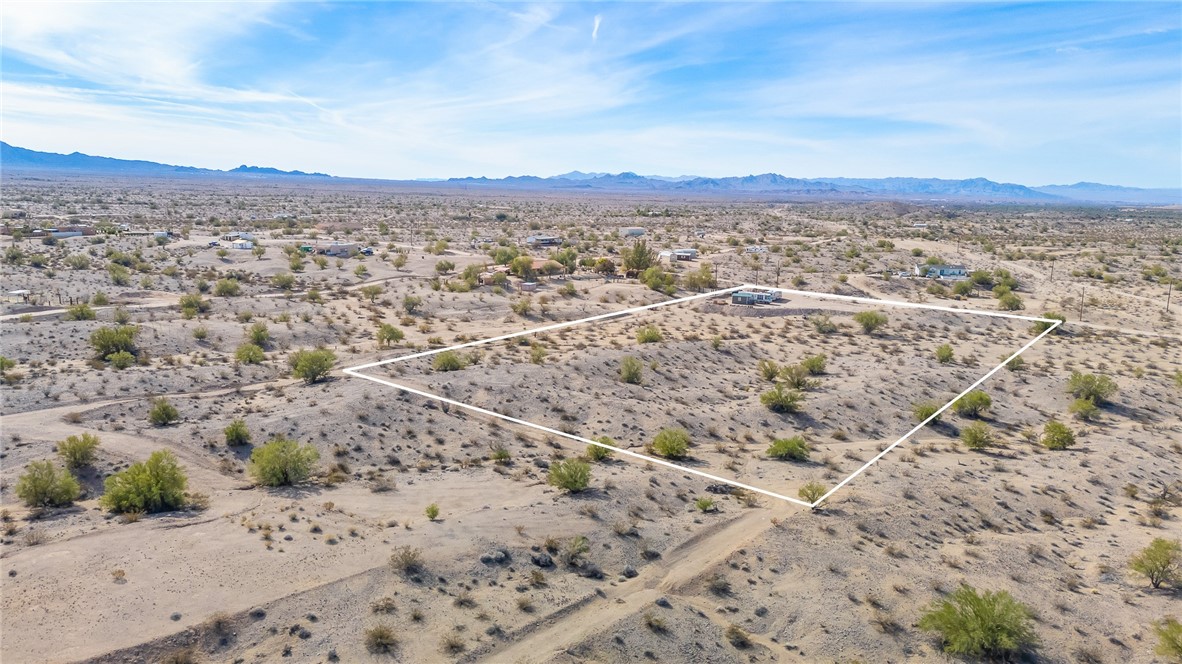 16712 Lawton Road Yucca, AZ 86438 - Photo 11 of 12 Aerial View