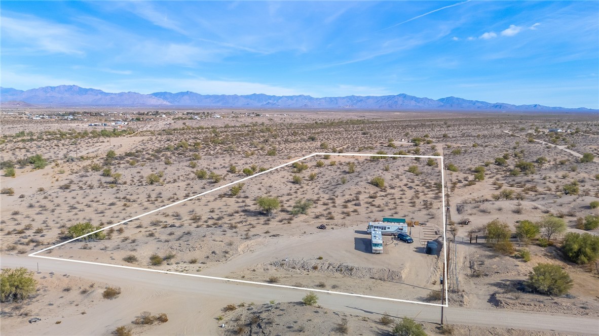 16712 Lawton Road Yucca, AZ 86438 - Photo 8 of 12 Aerial View