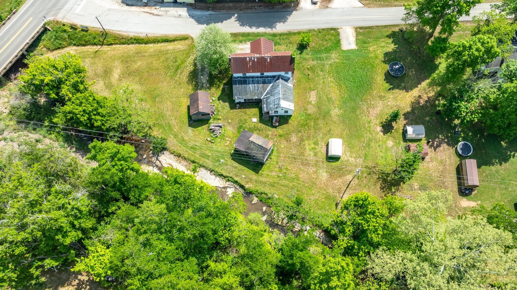 2012 Hoovers Road Duck River, TN 38454 - Photo 47 of 48 an aerial view of residential houses with yard