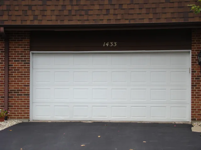 a close view of closet