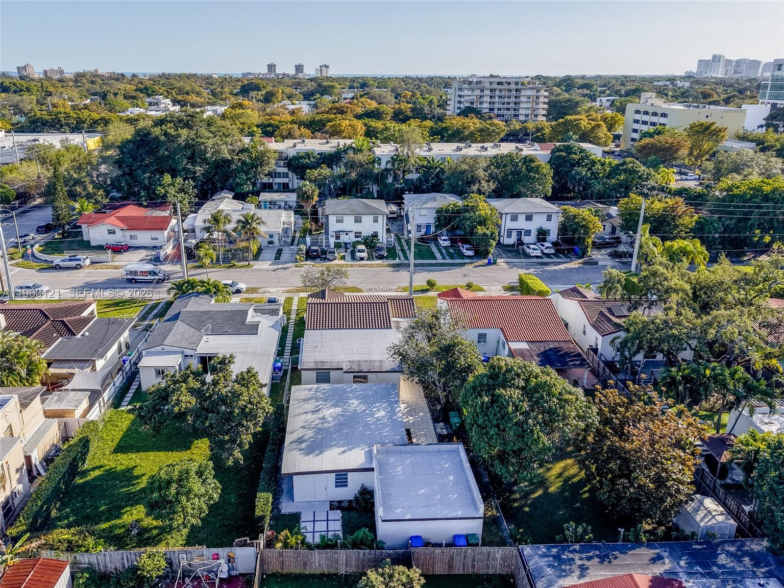1631 Southwest 21st Street Miami, FL 33145 - Photo 58 of 58 an aerial view of a houses with a swimming pool