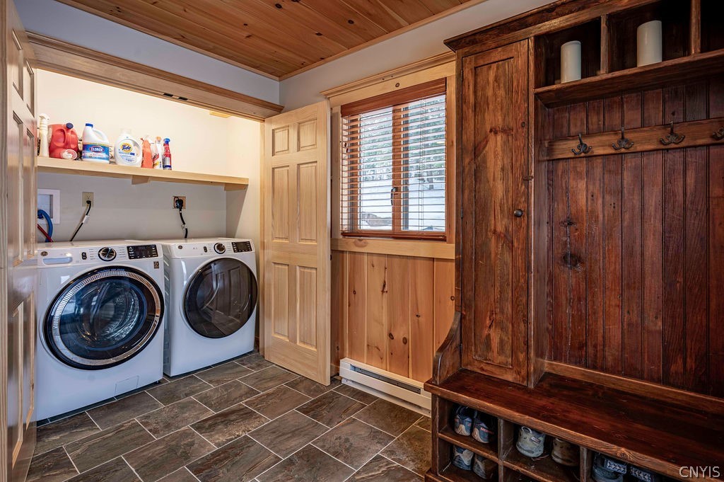 75 Rocky Point Lane Inlet, NY 13360 - Photo 11 of 25 Foyer with Washer/Dryer