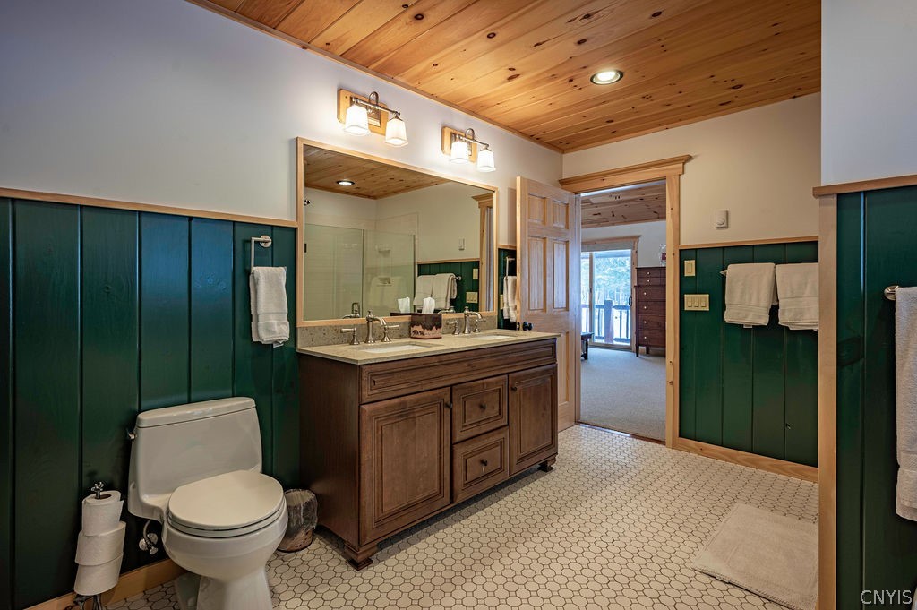 75 Rocky Point Lane Inlet, NY 13360 - Photo 15 of 25 Primary Full Bathroom
