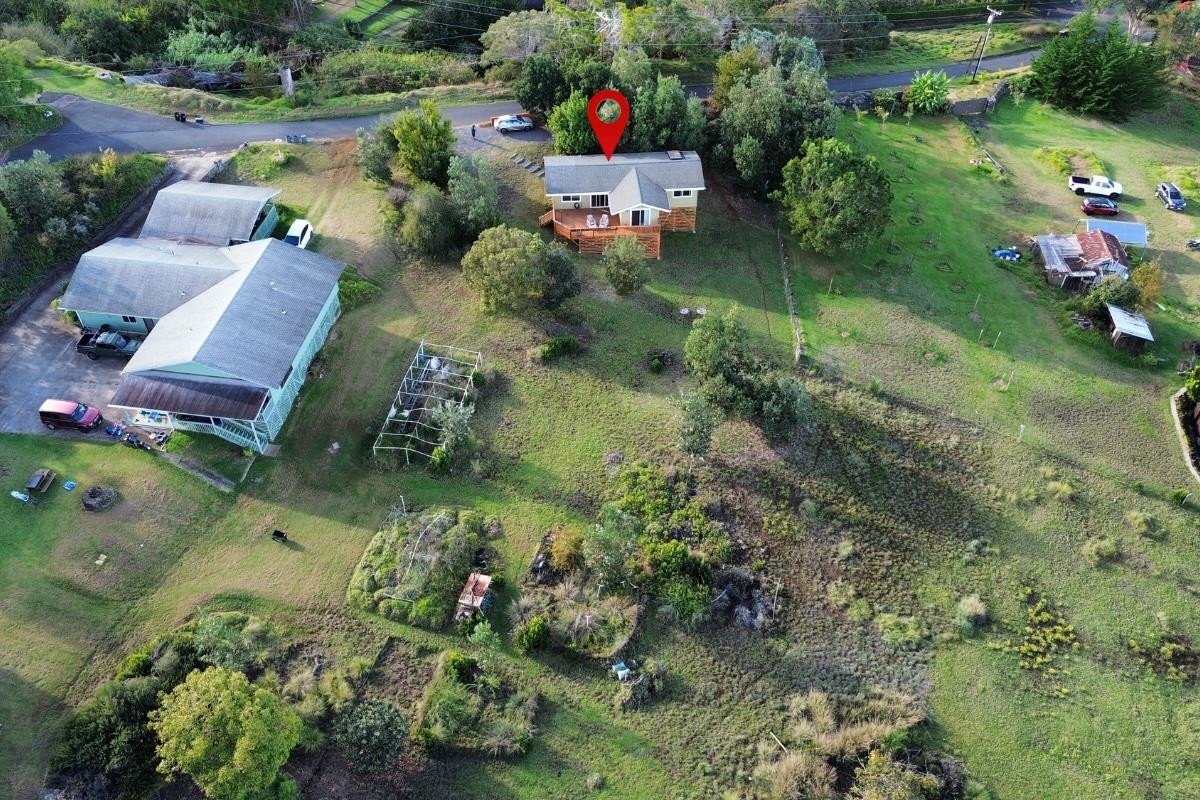 31 Hapapa Road, Unit B Kula, HI 96790 - Photo 39 of 50 an aerial view of a house with a yard
