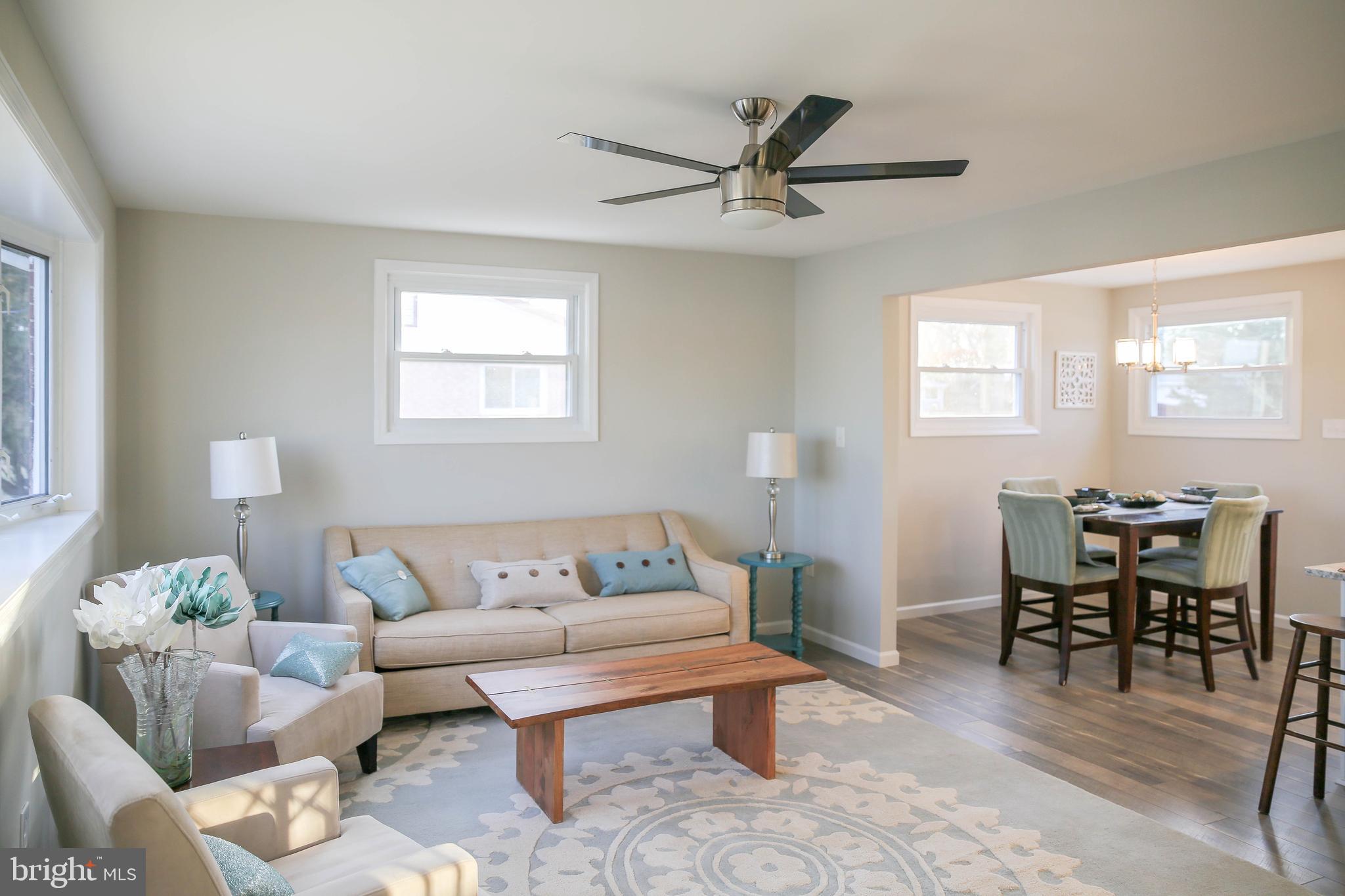 5703 Kirby Road Clinton, MD 20735 - Photo 35 of 38 Inviting Living Room and Open Floor Plan