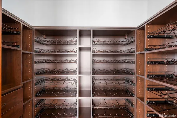 a view of a patio with swimming pool