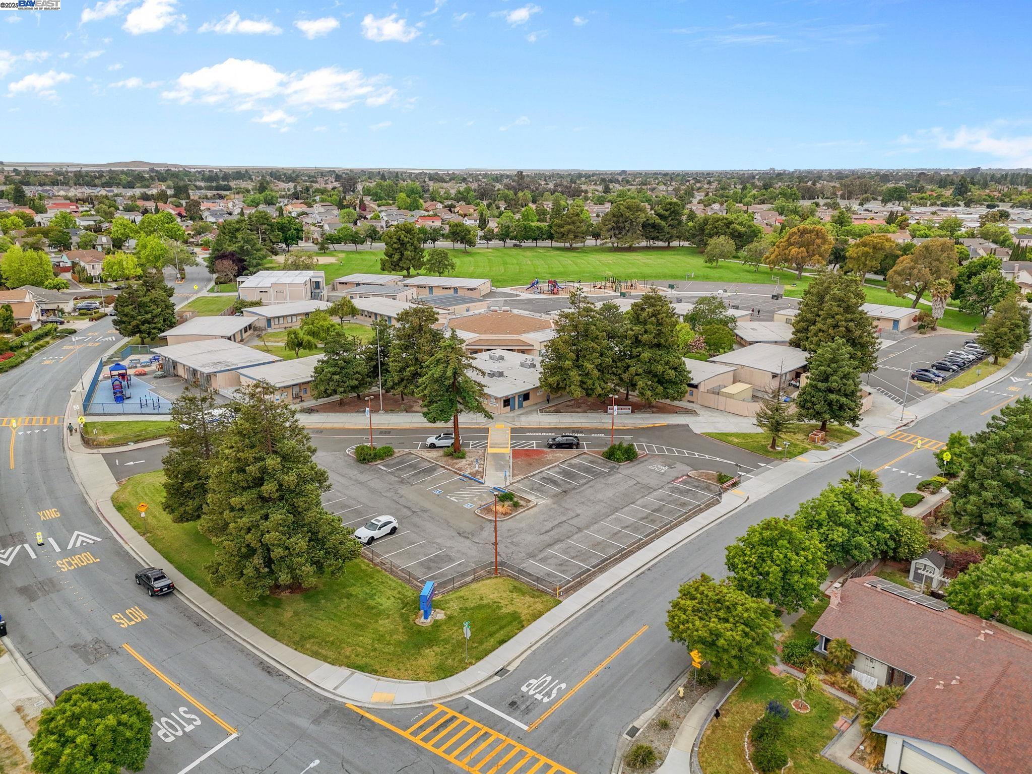 4403 Burke Way Fremont, CA 94536 - Photo 58 of 58 an aerial view of residential houses with outdoor space