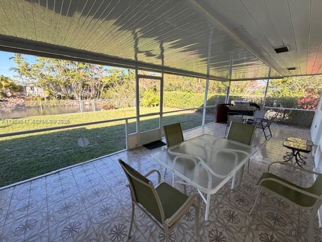 6331 Southwest 62nd Terrace South Miami, FL 33143 - Photo 16 of 75 Screened in Porch w/BBQ