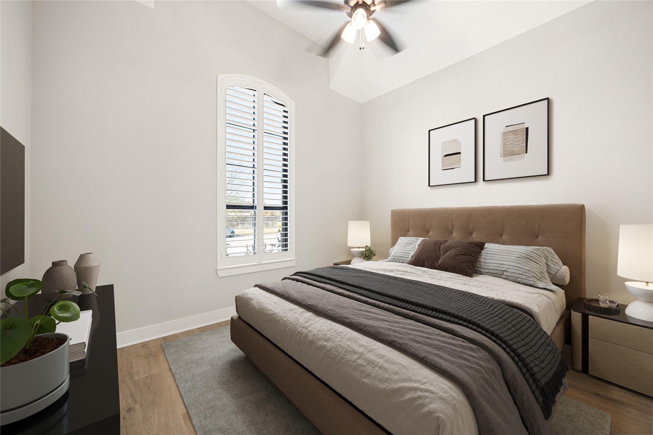 6707 Nimitz Court Katy, TX 77493 - Photo 23 of 43 a bedroom with bed and a window