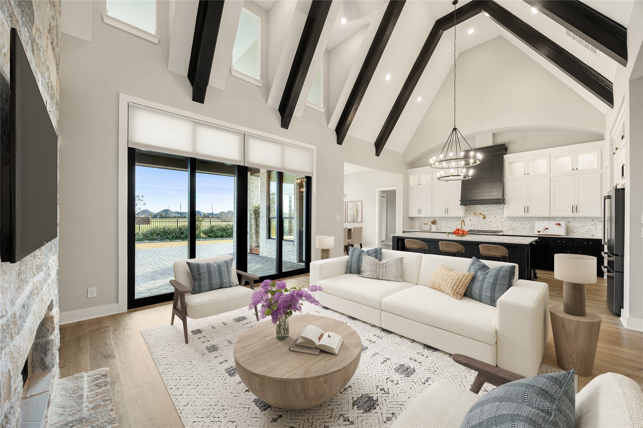 6707 Nimitz Court Katy, TX 77493 - Photo 7 of 43 a living room with furniture and a large window