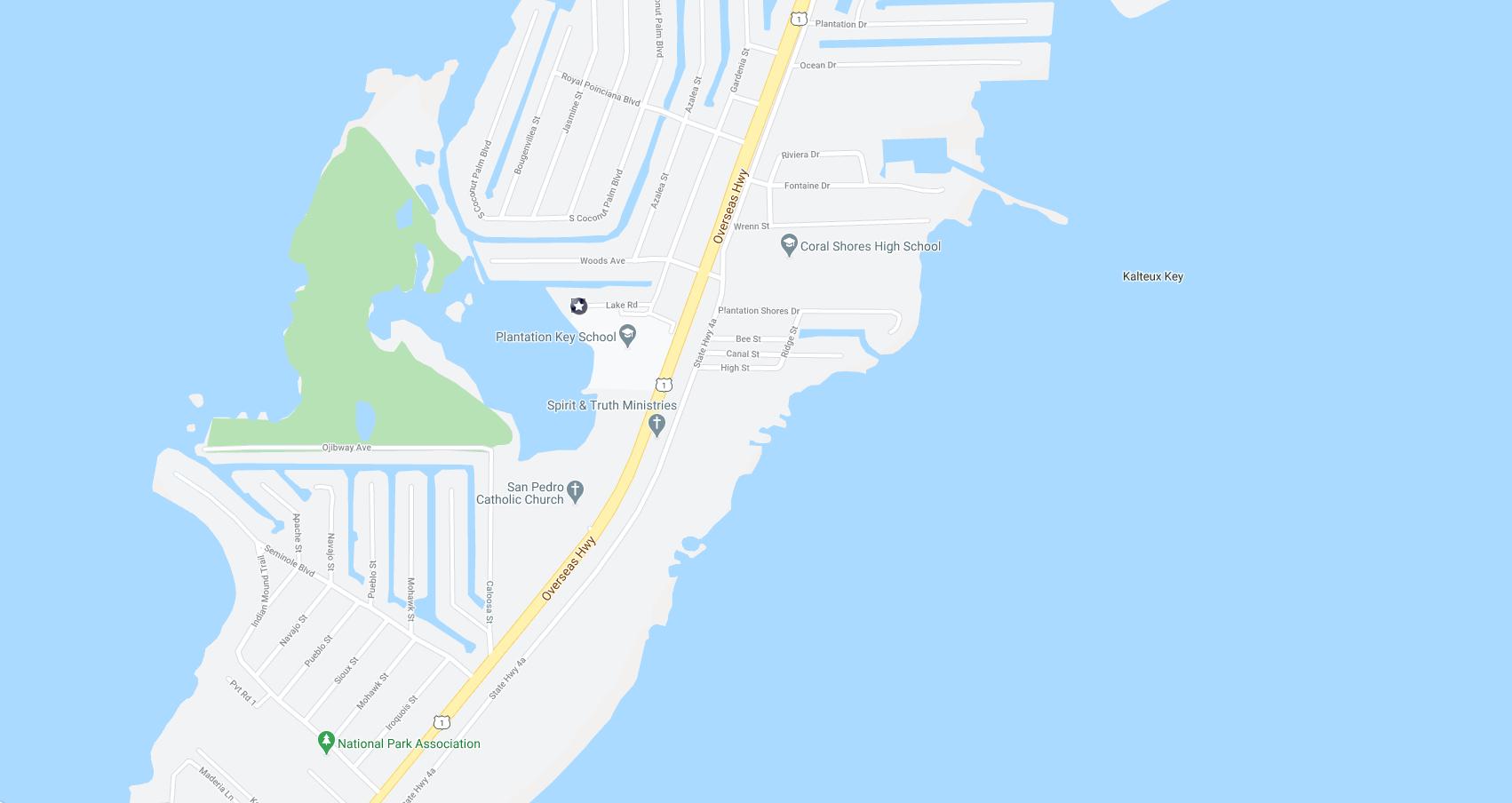 143 Lake Road Tavernier, FL 33070 - Photo 4 of 14 143 Lae Rd Aerial Map