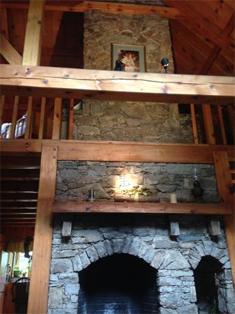 4 Woodlawn Road Freetown, MA 02702 - Photo 9 of 30 a view of a balcony with a fireplace