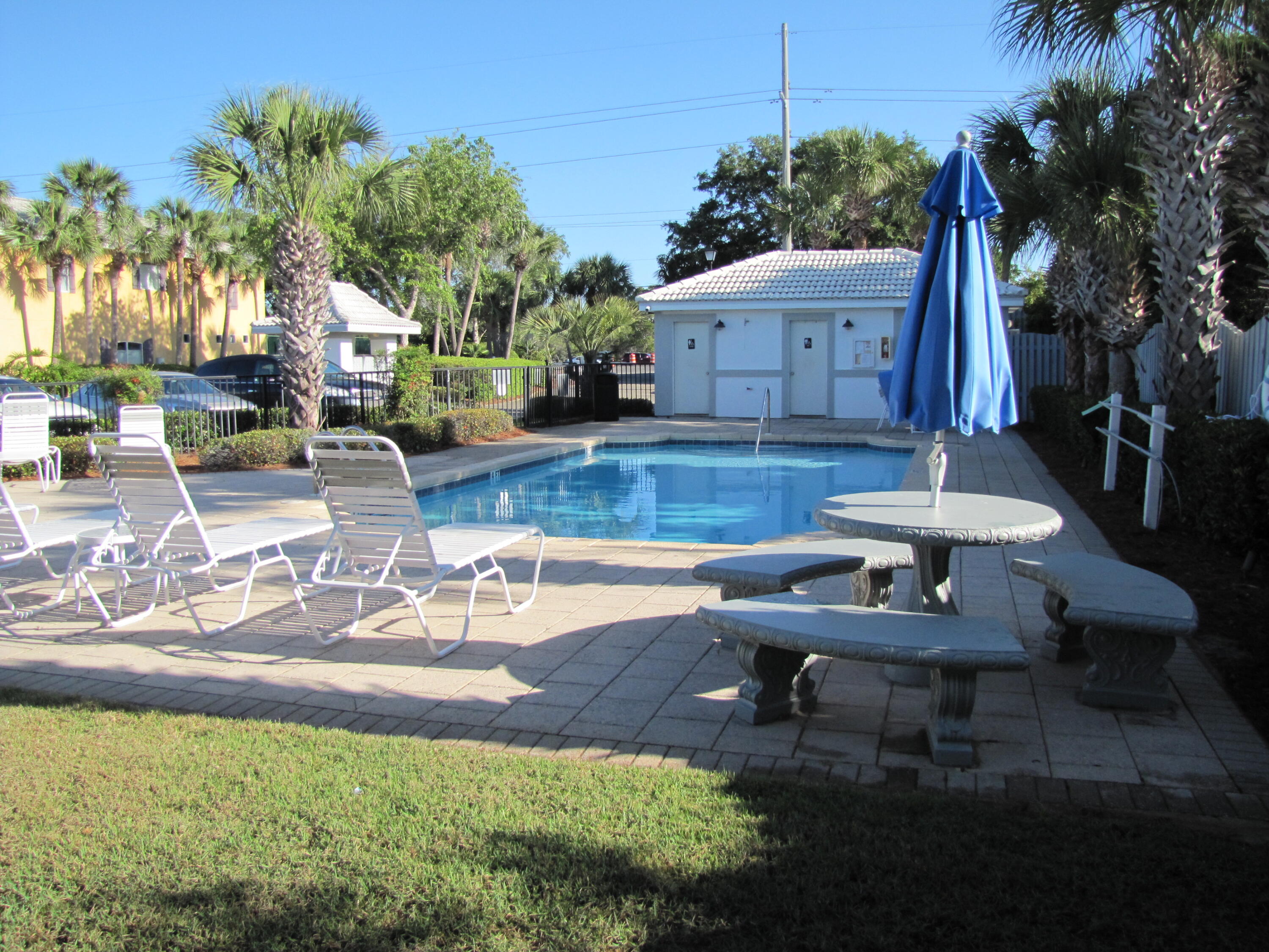 22 Amber Cove Miramar Beach, FL 32550 - Photo 48 of 60 a view of a backyard with sitting area