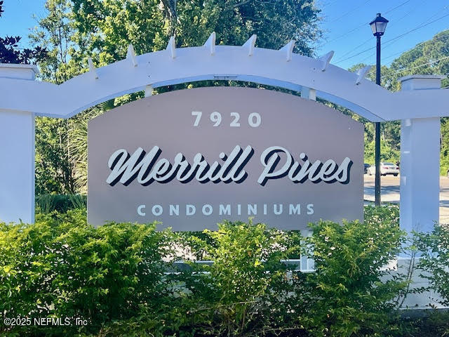7920 Merrill Road West, Unit 1604 Jacksonville, FL 32277 - Photo 4 of 30 Merrill Pines Signage