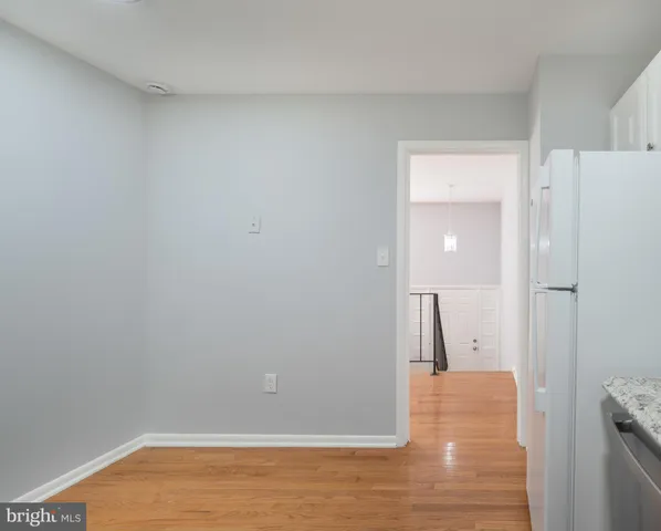 a view of empty room