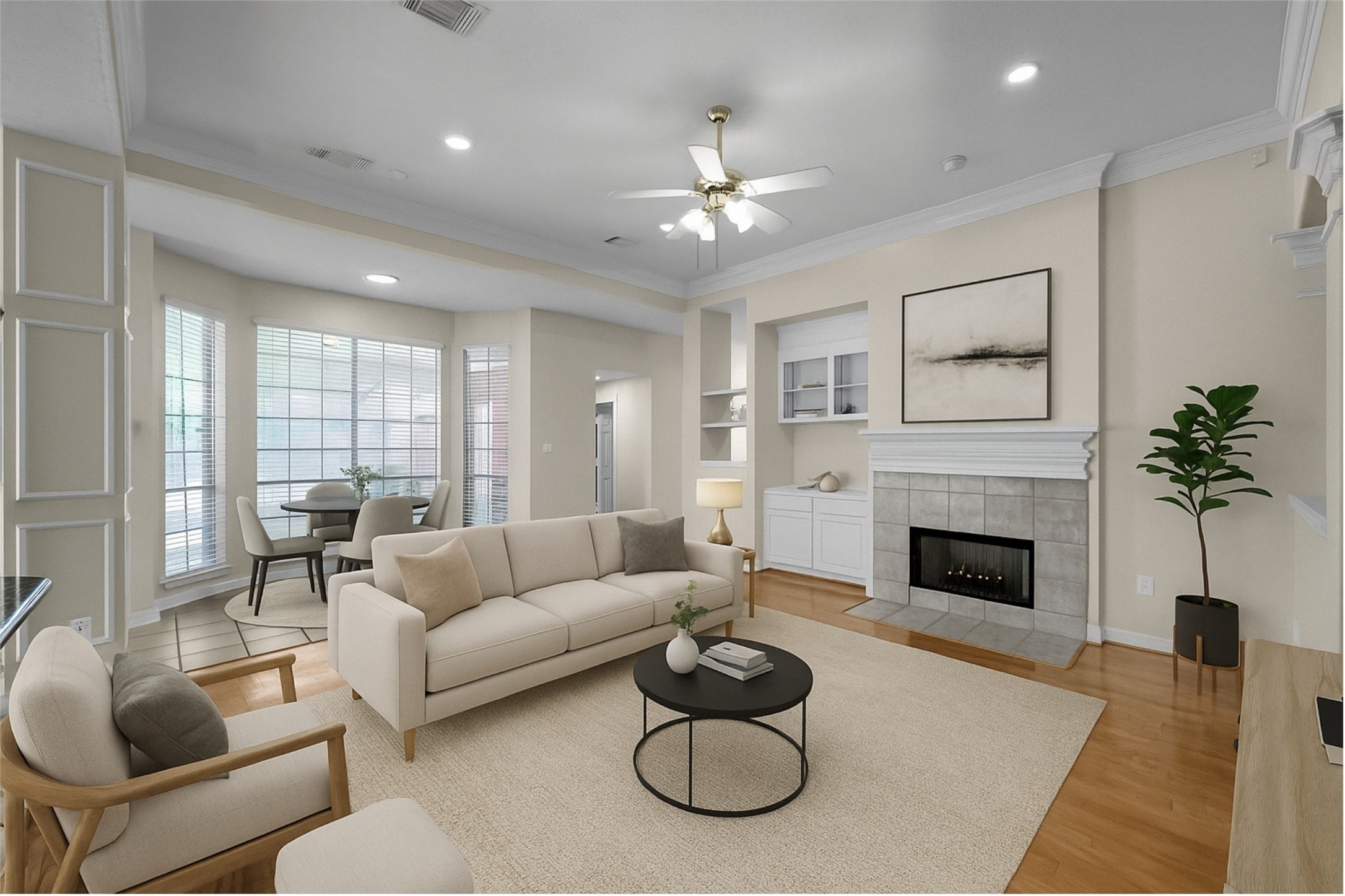 16214 Lobo Lane Spring, TX 77379 - Photo 4 of 24 This image of the Living Room has been digitally altered and staged.