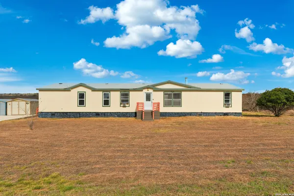 a big room with yard