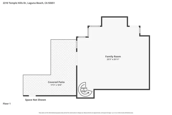 $3,850,000 | 2210 Temple Hills Drive, Laguna Beach, CA 92651