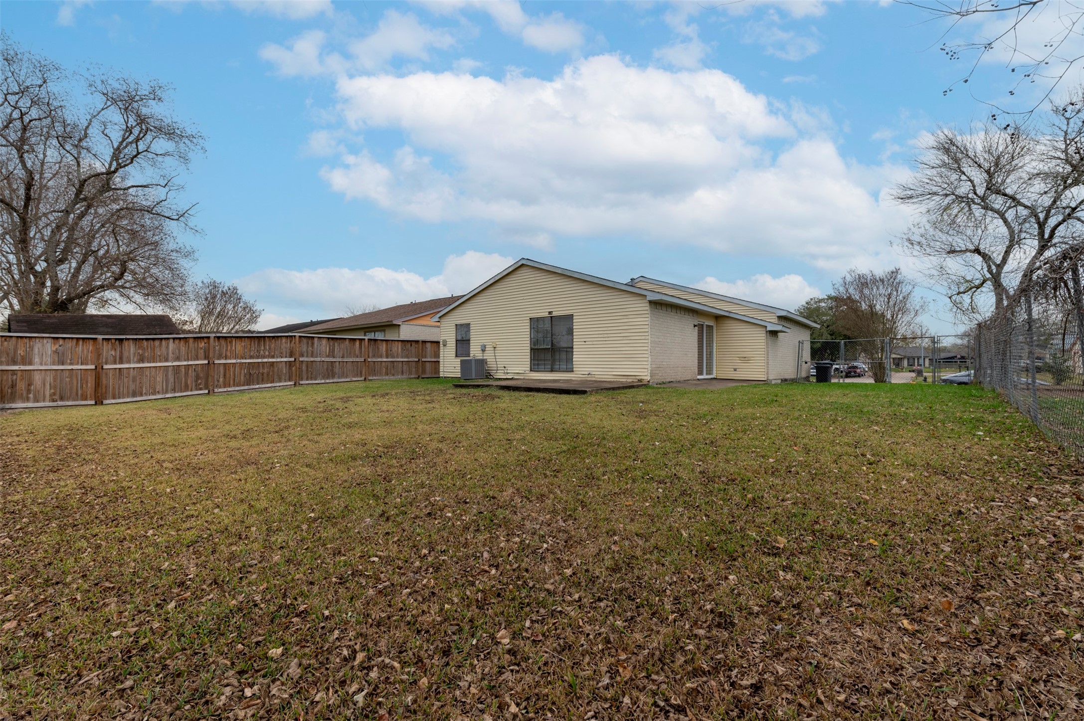 14323 Edenglen Drive Houston, TX 77049 - Photo 27 of 27 a view of backyard with green space