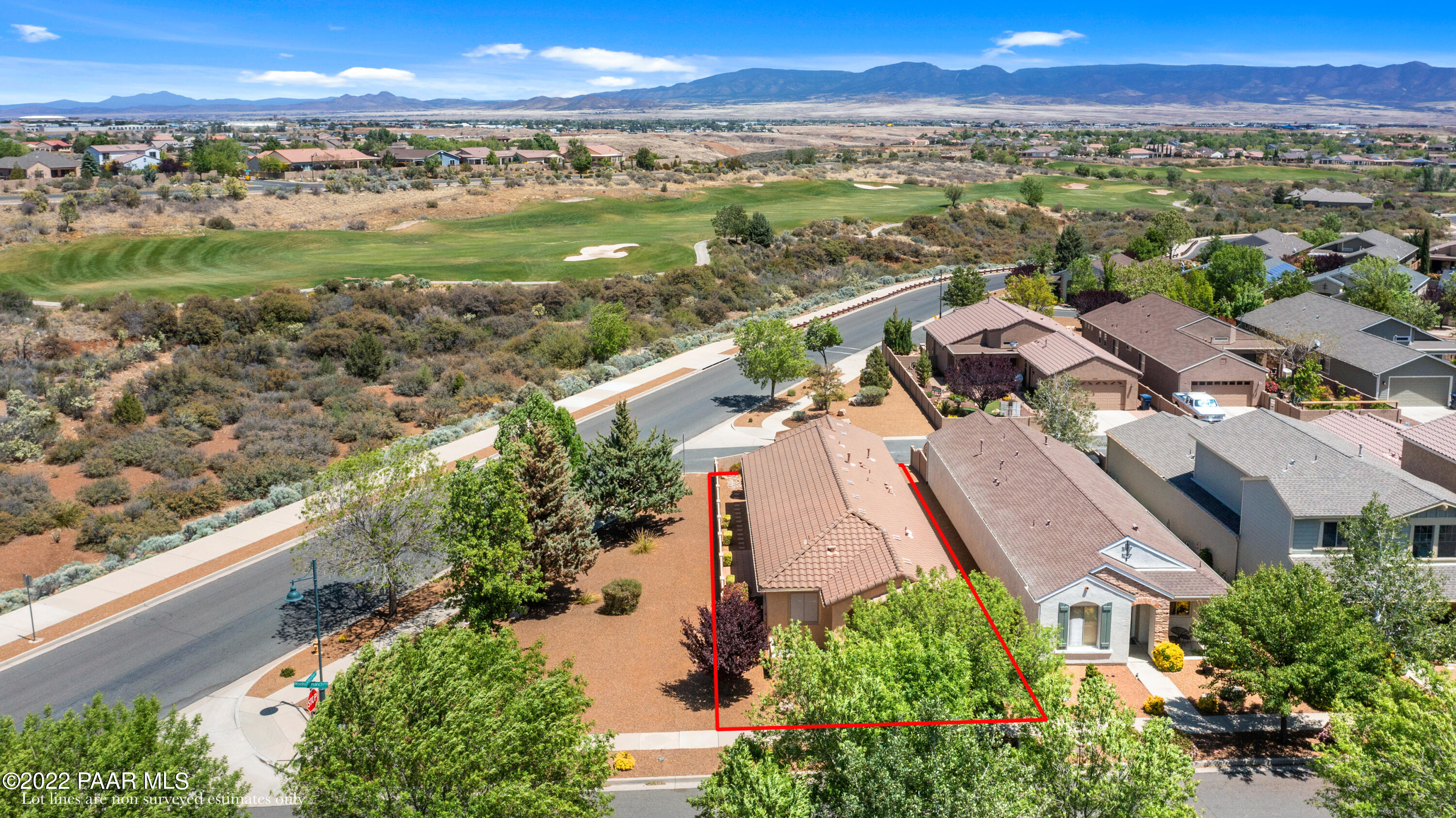7226 Woolsey Ranch Road Prescott Valley, AZ 86314 - Photo 26 of 30 an aerial view of multiple house
